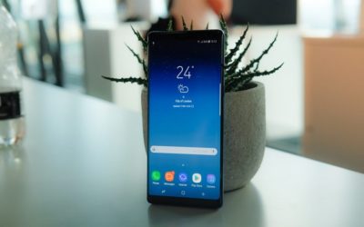 Esta podría ser la pantalla y la batería del Samsung Galaxy Note 9
