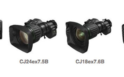 Nuevos objetivos broadcast 2/3″ y teleobjetivo 4K de Canon