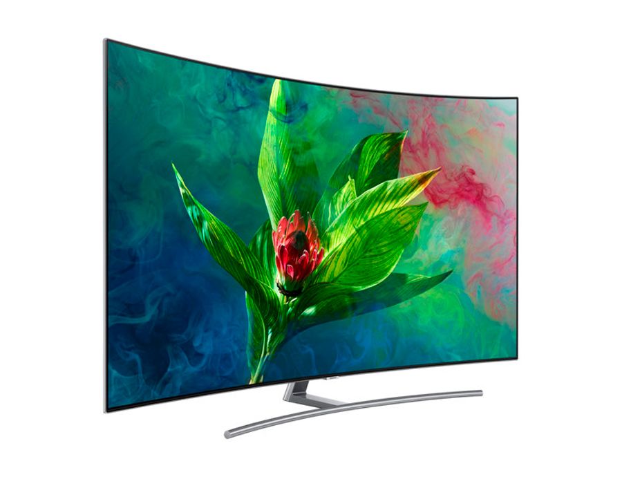 samsung qled tele flor