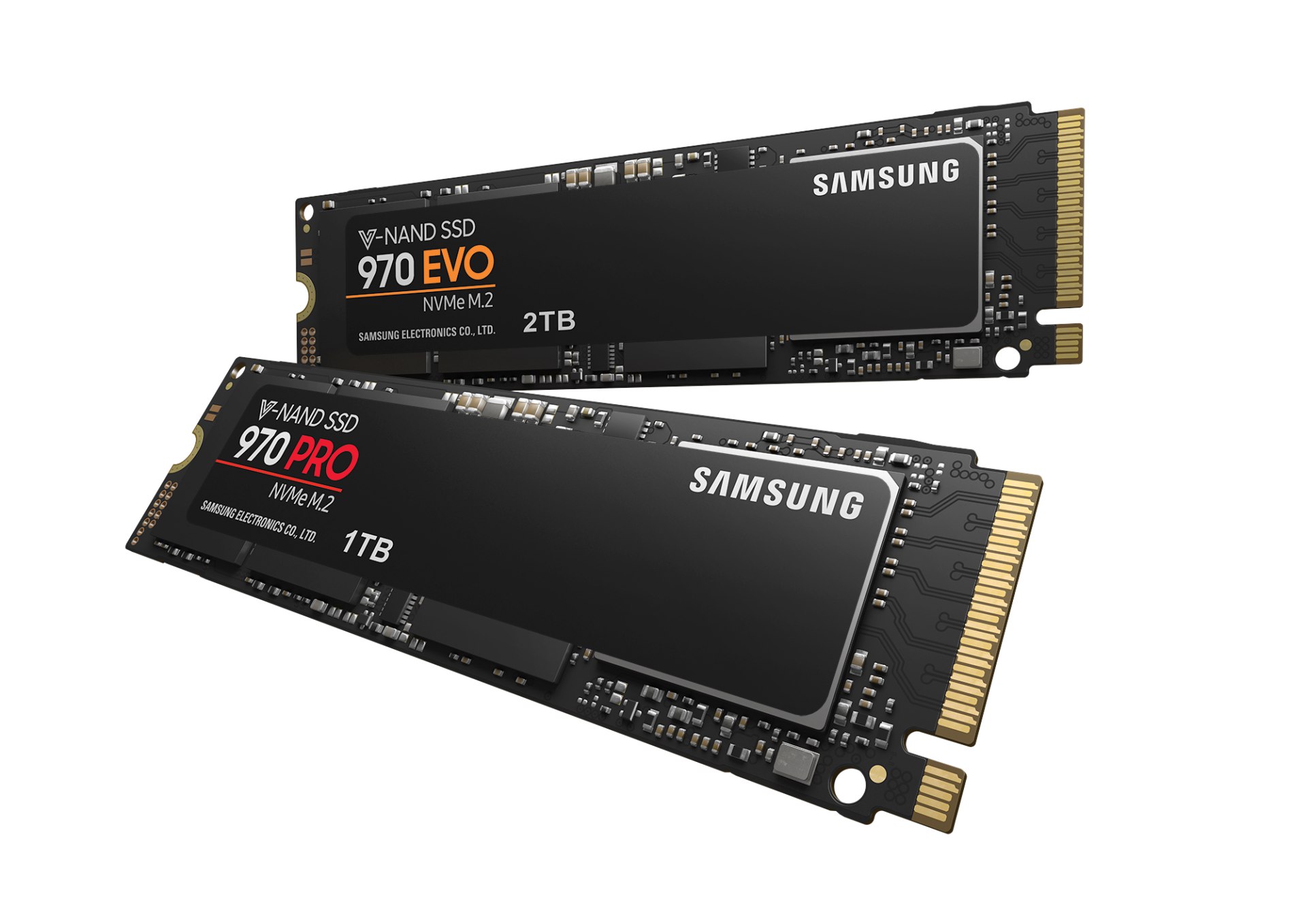 Samsung SSD 970 Pro y EVO, memorias SSD de gran velocidad