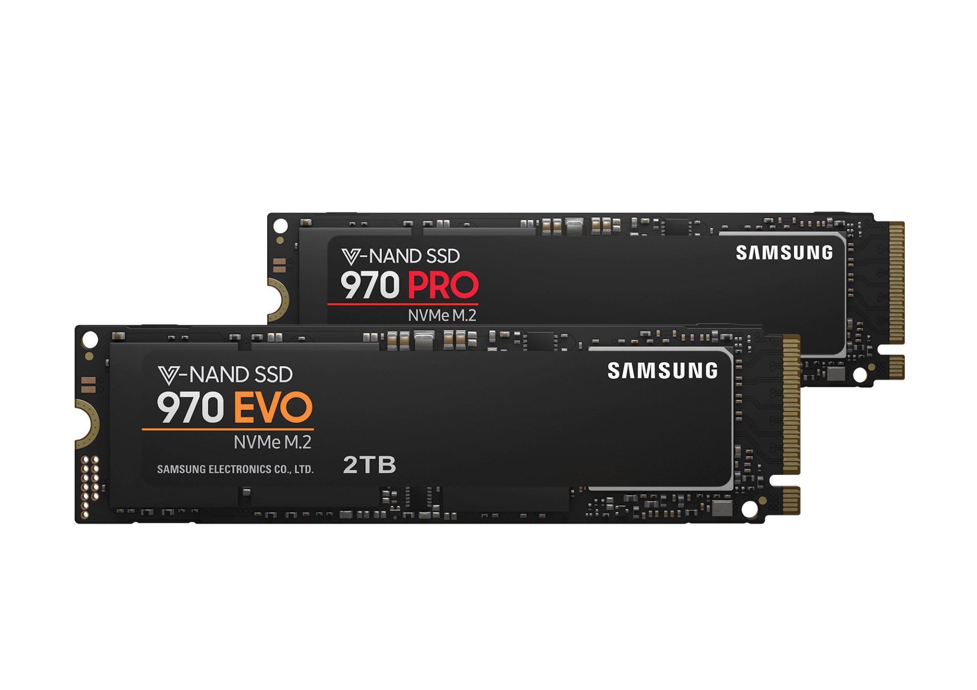 Samsung SSD 970 Pro y EVO, memorias SSD de gran velocidad