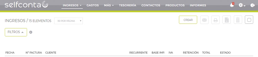 Cómo generar facturas y llevar la contabilidad gratis por Internet 3 Cómo empezar a crear facturas