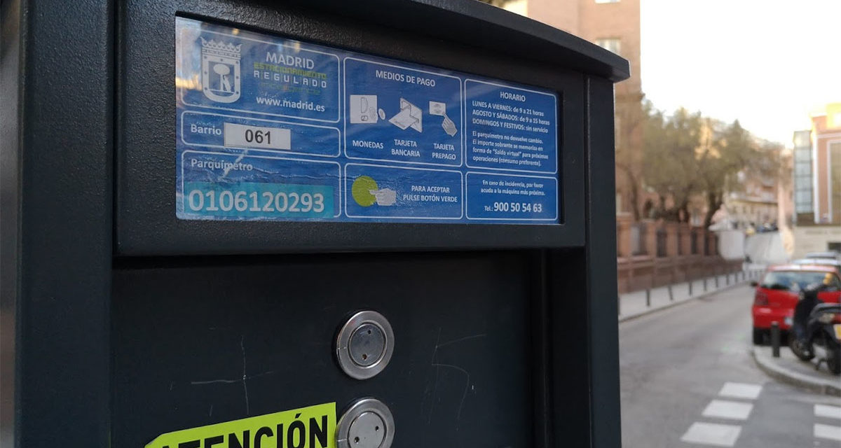 Telpark, E-Park y ElParking podrán cobrarte un recargo por el SER en Madrid