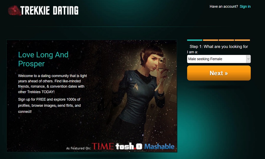 Las webs más absurdas y divertidas para ligar 10 trekkie dating