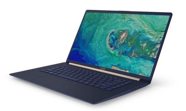 Acer Swift 5 de 15 pulgadas, un ultrabook con menos de 1 kilo de peso