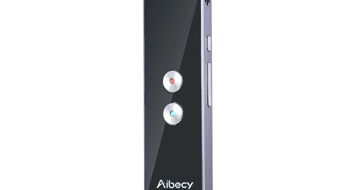 Aibecy Translator, un traductor portátil para viajes, compras y trabajo