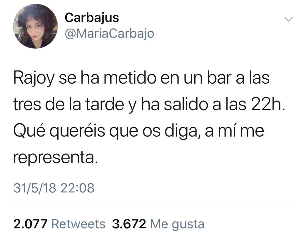 Los memes más divertidos de la Moción de Censura del PSOE contra Rajoy 3 Carbajus y el BAR