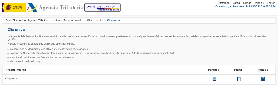 Ya puedes pedir cita previa para hacer la Declaración de la Renta 2017 en Hacienda 2 citaprevia-renta