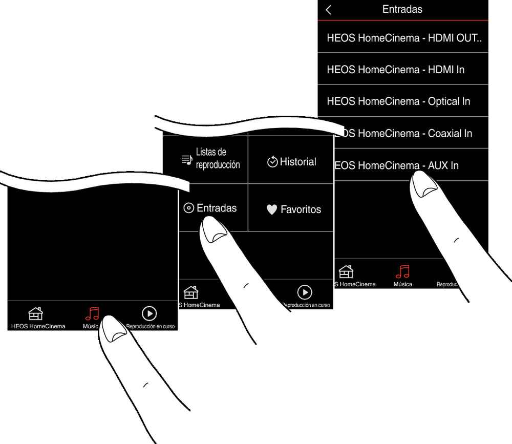 Denon Heos HomeCinema App