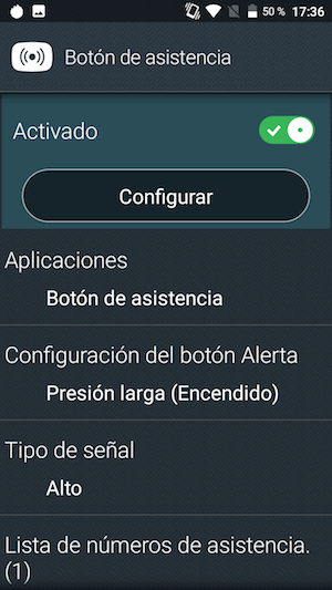 doro 8035 asistencia