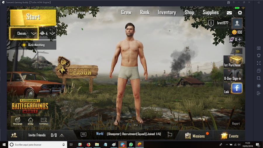 Cómo jugar a PUBG de Android en el PC con teclado y ratón