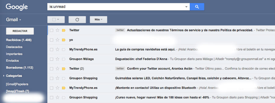 mensajes Gmail