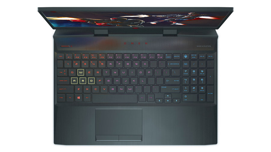 lanzamiento HP Omen 15 2018 teclado