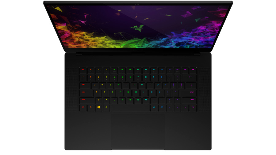 lanzamiento Razer Blade de 15,6 pulgadas teclado