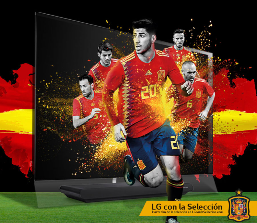 LG OLED, televisores pensados para ver el fútbol como nunca