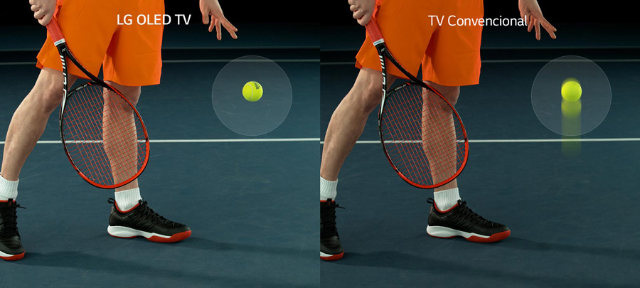 LG OLED, televisores pensados para ver el fútbol como nunca 4 LG OLED televisores para fútbol velocidad