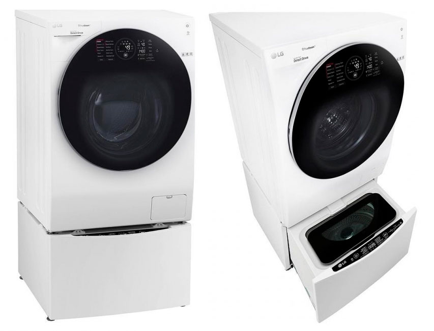 LG TWINWash, una lavadora para hacer dos coladas al mismo