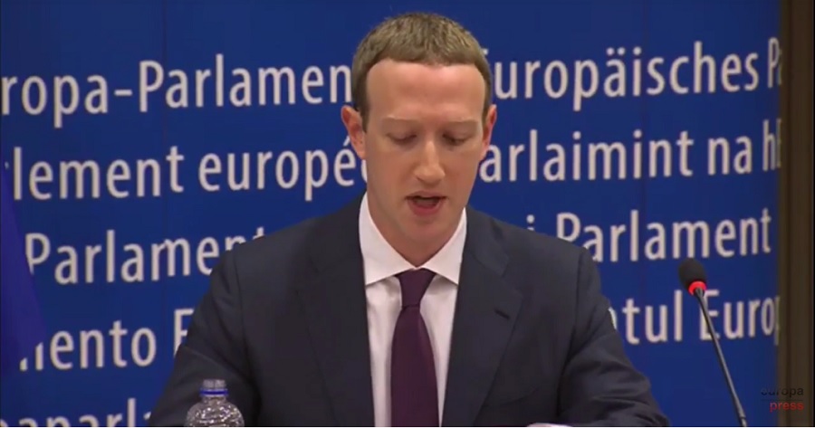 La respuesta del fundador de Facebook, Mark Zuckerberg, ante Europa