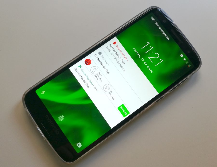 motorola moto g6 diseño