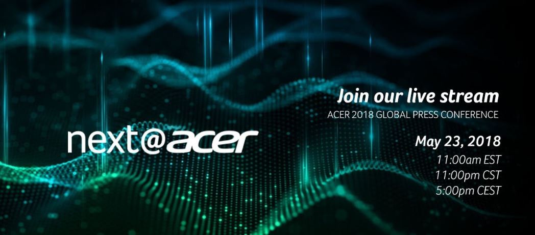Cómo seguir en directo la presentación global de Acer