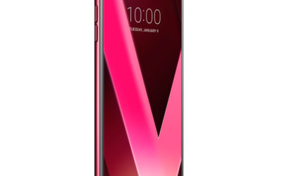 La resistencia de la pantalla sin marcos del LG V30