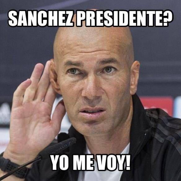 Los memes más divertidos de la Moción de Censura del PSOE contra Rajoy 12 zidane y rajoy