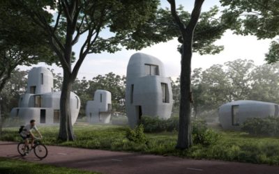 Las primeras casas impresas en 3D para entrar a vivir llegarán este año