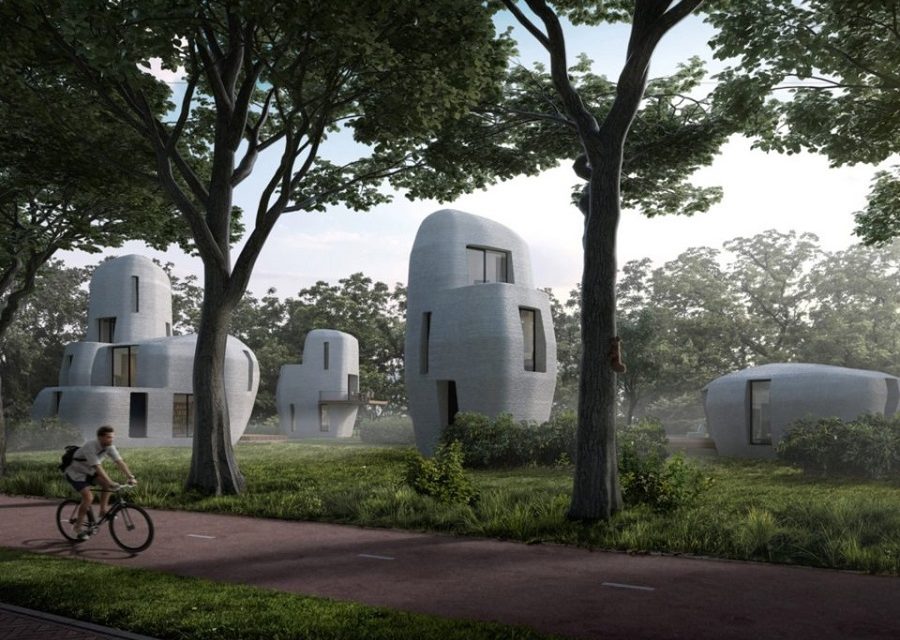 Las primeras casas impresas en 3D para entrar a vivir llegarán este año