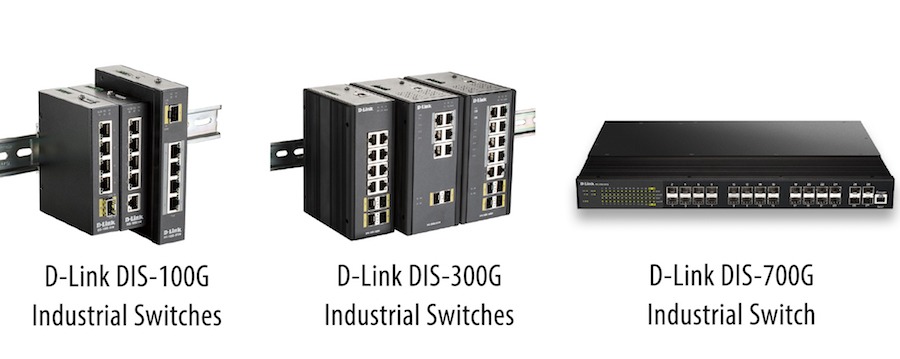 D-Link DIS-100G, DIS-300G y DIS-700G, switches industriales para ciudades inteligentes