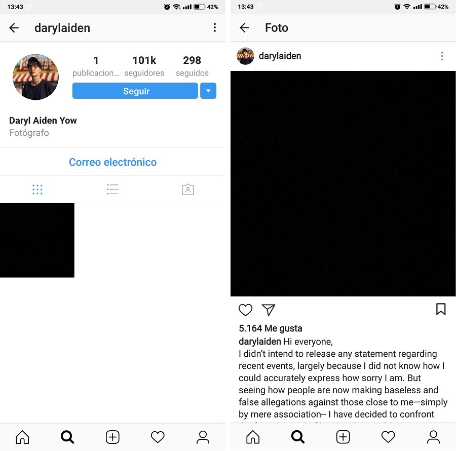 daryl instagrammer plagio