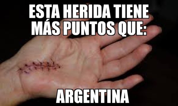 Una selección de memes de la derrota de Argentina y Messi en el Mundial 1