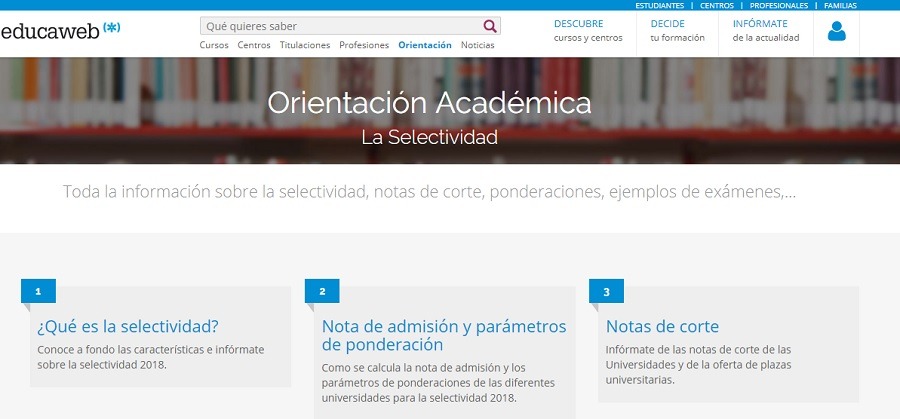 Las mejores webs y aplicaciones para superar la Selectividad 2 educaweb