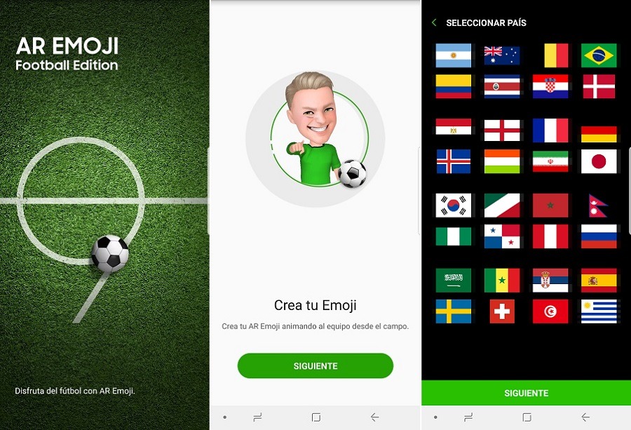 Probamos los Emoji del Samsung Galaxy S9 Edición Fútbol del Mundial