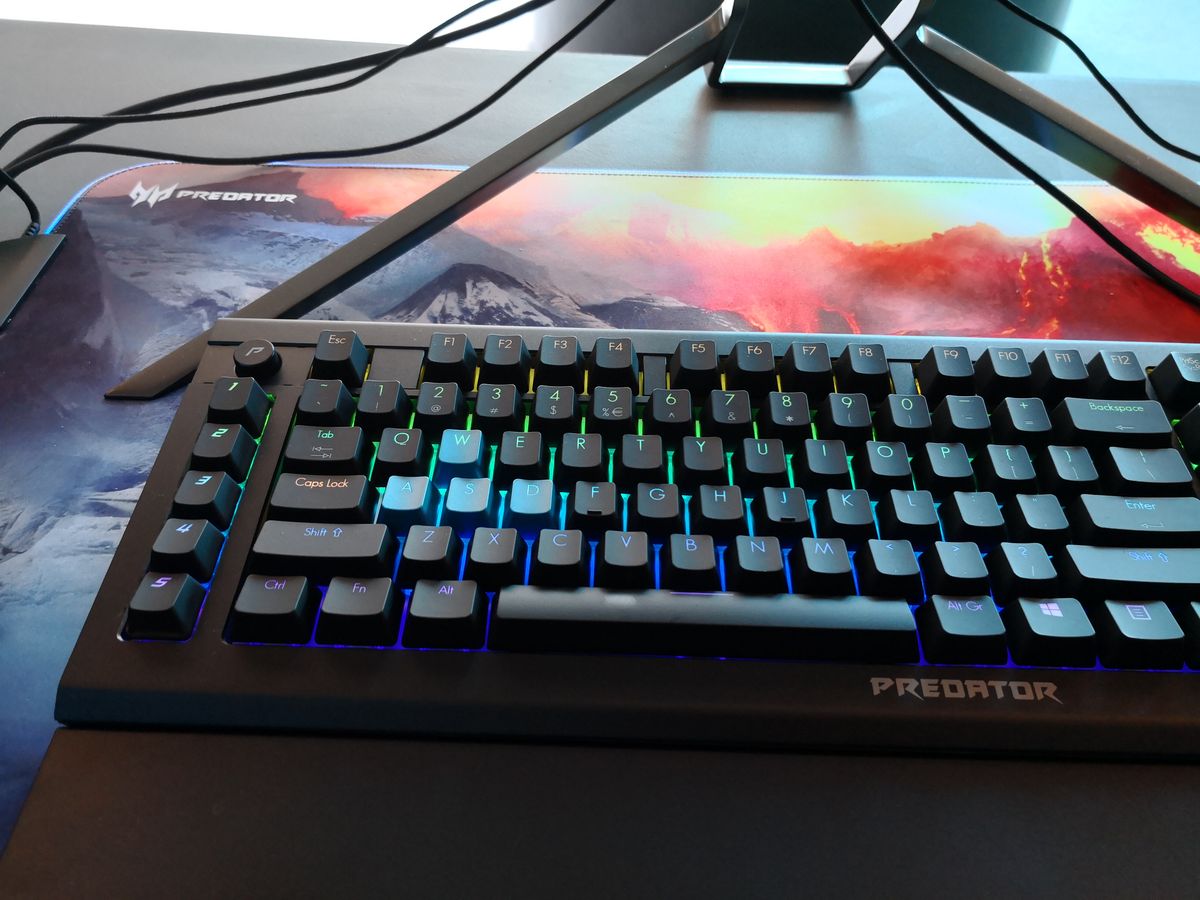 Teclado de un ordenador Predator