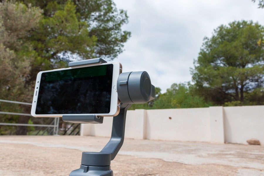 hemos probado DJI Osmo Mobile 2 parte superior