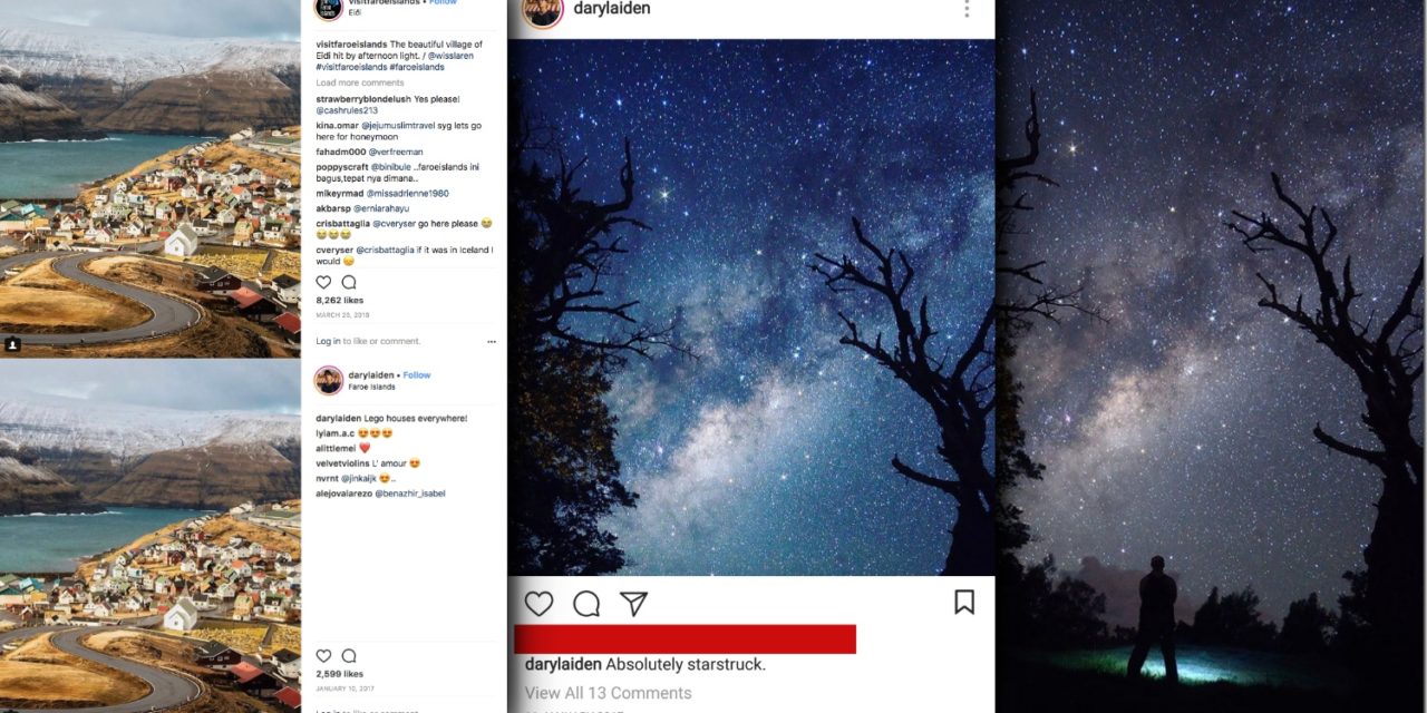 Un popular Instagrammer engaña a sus seguidores con fotos de bancos de imágenes