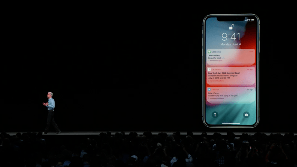 iOS 12 notificaciones