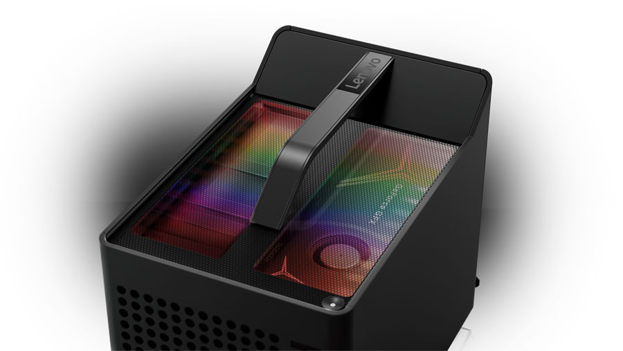 Lenovo Legion C730, torre gaming en un formato de cubo compacto 3 lanzamiento Lenovo Legion C730 superior