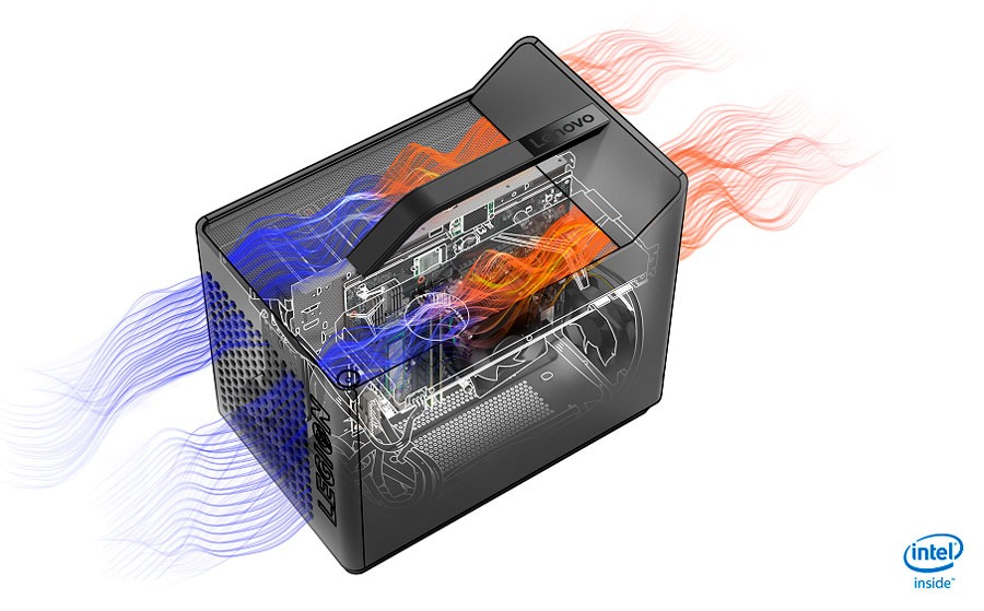 Lenovo Legion C730, torre gaming en un formato de cubo compacto 5 lanzamiento Lenovo Legion C730 ventilación