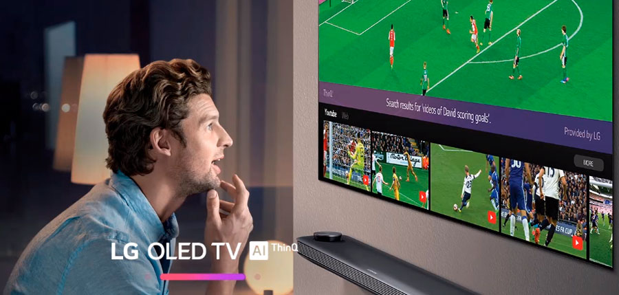 LG OLED, televisores inteligentes gracias al sistema ThinQ