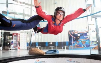MadridFly, así es volar en el mayor túnel de viento de Europa