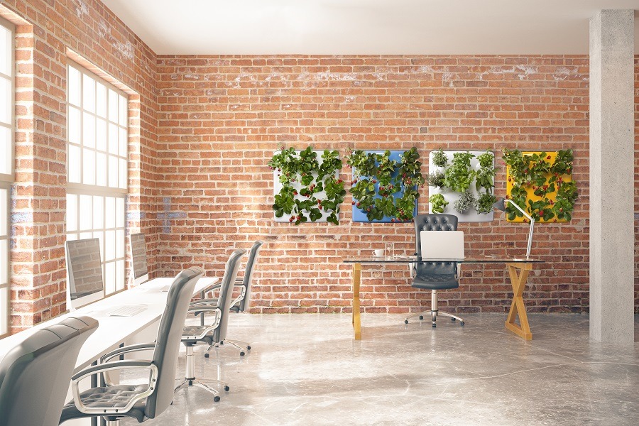 Optimus Garden, un mini huerto casero que se controla desde el móvil 2 Red brick office
