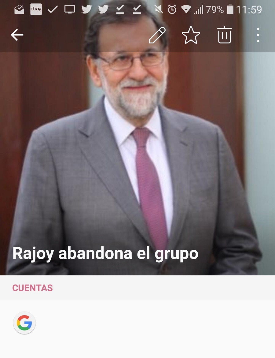 Contacto de Rajoy