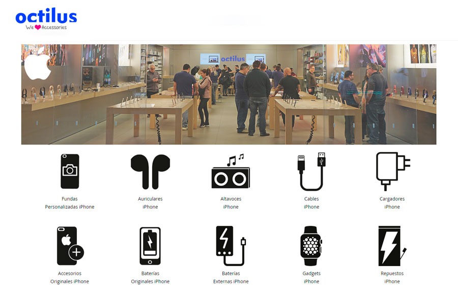 Accesorios y fundas personalizadas para de Octilus