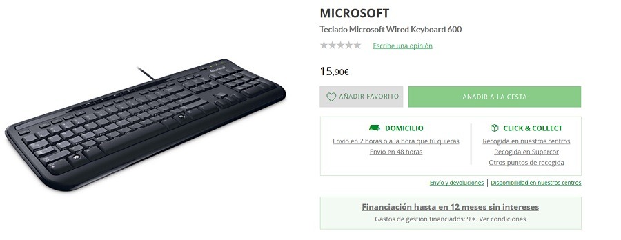 teclado microsoft