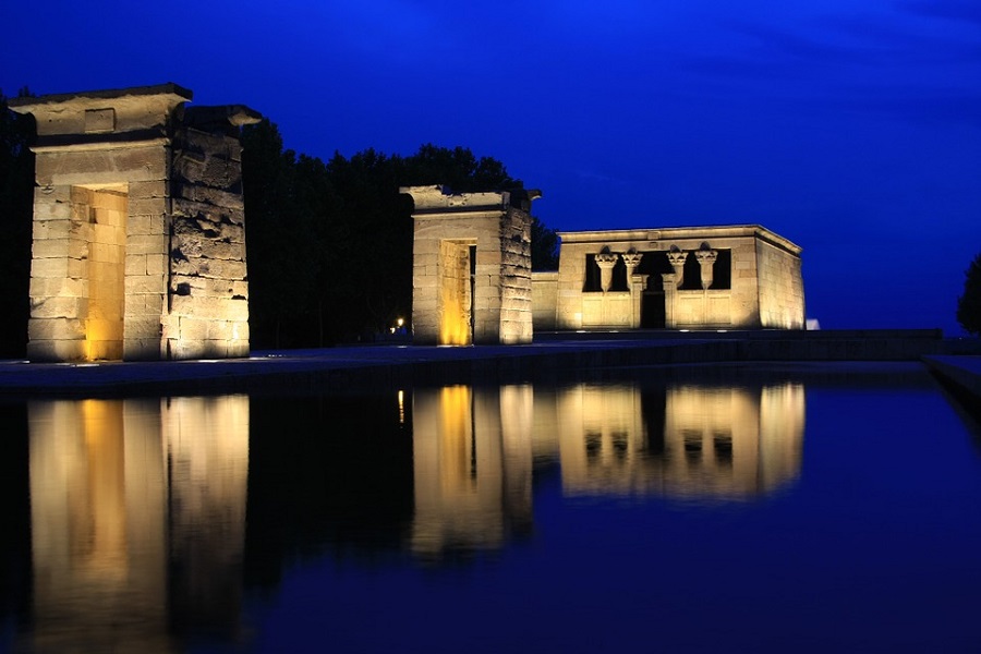 Mapas de turismo de Madrid, más de 100 mapas para imprimir y descargar 4 templo-debod