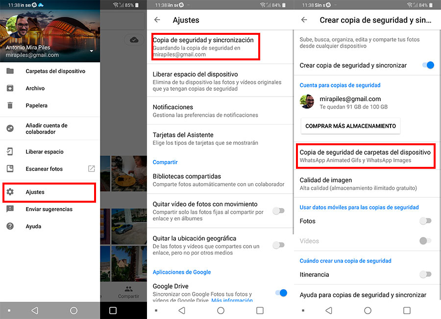 trucos y consejos para Google Fotos carpetas