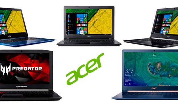5 portátiles de Acer con descuento en PcComponentes