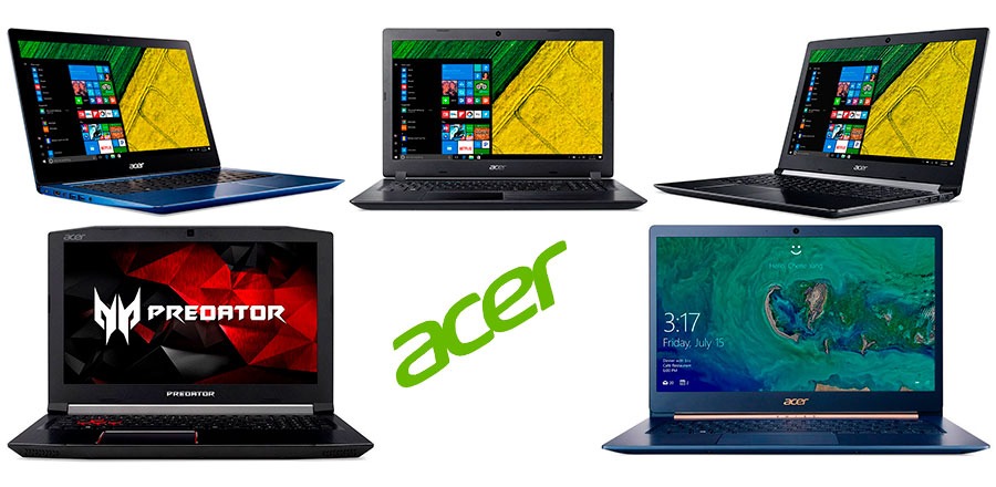 5 portátiles de Acer con descuento en PcComponentes