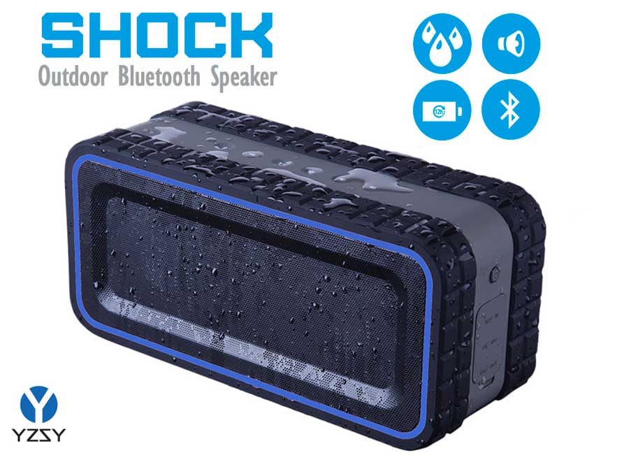 Altavoces Bluetooth YZSY: Acabado Minucioso e Innovación 8 altavoces Bluetooth YZSY Shock